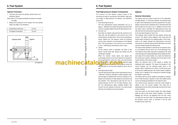 Doosan DL08P Tier4 Final Engine Shop Manual (950106-01727A) - Image 2