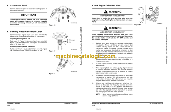 Doosan DL250-5, DL250TC-5 Wheel Loader Operation and Maintenance Manual (Serial Number 10001 and Up) - Image 4