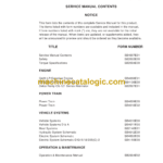 Daewoo G20P-5, G25P-5, G30P-5, G33P-5, G35C-5 GC20P-5, GC25P-5, GC30P-5, GC33P-5 Service Manual