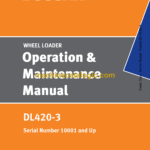 Doosan DL420-3 Wheel Loader Operation and Maintenance Manual (Serial Number 10001 and Up)