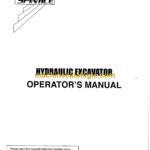 Sumitomo SH80-3 Hydraulic Excavator Operators Manual (WDL0820-0W)