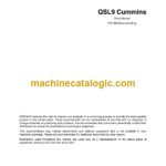 Doosan QSL9 Cummins Shop Manual (QSL9CumminsEng)