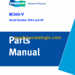 Doosan M300-V Wheel Loader Parts Manual (Serial Number 3001 and UP)