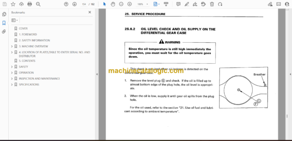 Komatsu WT500E-1 Towing Tractor Shop Manual (SEAM011700) - Image 2