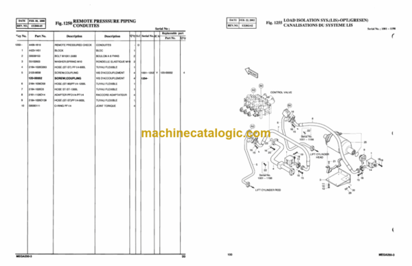 Doosan M250-3 Wheel Loader Parts Manual - Image 3