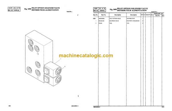 Doosan M250-3 Wheel Loader Parts Manual - Image 4