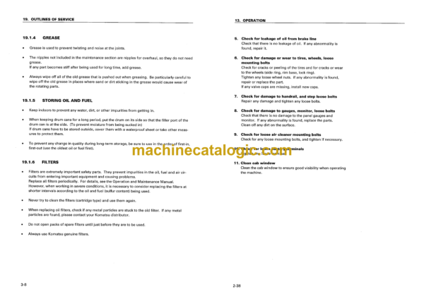 Komatsu WT500E-1 Towing Tractor Shop Manual (SEAM011700) - Image 4