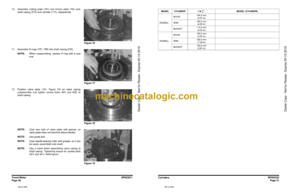 Doosan DX300LL-3 Hydraulic Excavator Shop Manual (Serial Number 10001 and Up) - Image 4