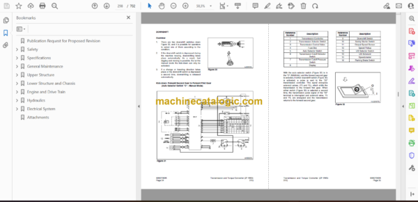 Doosan Daewoo Mega 500-V Wheel Loader Shop Manual (Serial Number 1001 thru 2000) - Image 2