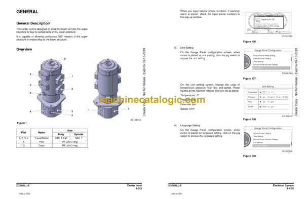 Doosan DX380LL-5 Log Loader Shop Manual (Serial Number 10001 and Up) - Image 3