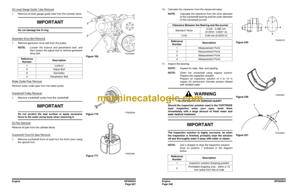 Doosan DX420LC-3 Hydraulic Excavator Shop Manual (Serial Number 10001 and Up) - Image 4