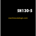 Sumitomo SH130-5 Hydraulic Excavator Service Text (WLST1305-00W)