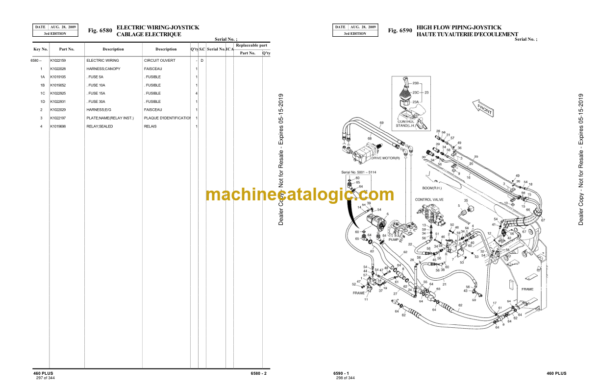 Doosan 460 Plus Skid Steer Loader Parts Manual - Image 2