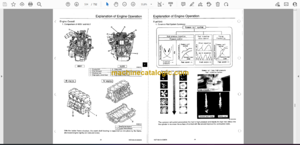 Sumitomo SH130-5 Hydraulic Excavator Service Text (WLST1305-00W) - Image 2