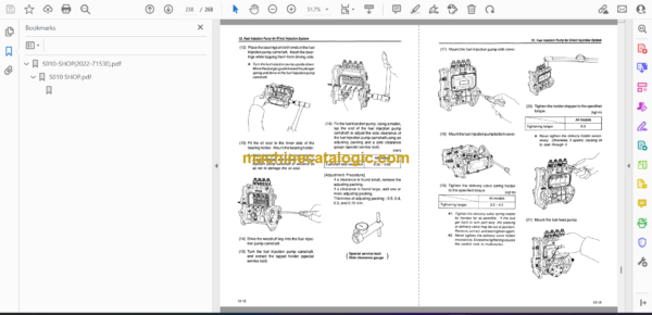 Doosan Daewoo Solar 010 Hydraulic Excavator Shop Manual (2022-7153E) - Image 2