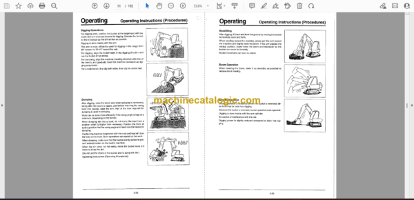 Sumitomo SH80-3 Hydraulic Excavator Operators Manual (WDL0820-0W) - Image 2