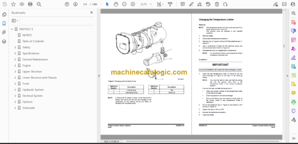 Doosan DX255LC-5 Hydraulic Excavator Shop Manual (Serial Number 1001 and Up) - Image 2