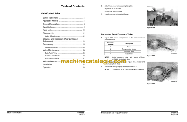 Doosan DL250A Wheel Loader Shop Manual (Serial Number 10001 and Up) - Image 4
