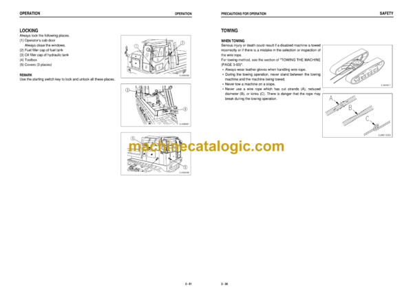 Komatsu CD110R-2 Galeo Crawler Carrier Operation and Maintenance Manual (TEN00106-01) - Image 3