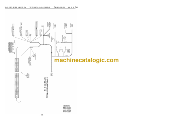 Sumitomo SH210-6, SH210LC-6, SH250-6 Hydraulic Excavator Parts Manual (WCL2106D-1W NZ) - Image 4