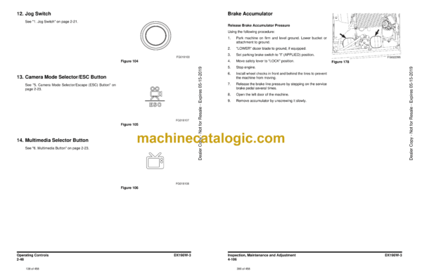 Doosan DX190W-3 Wheeled Excavator Operation and Maintenance Manual (Serial Number 1001 and Up) - Image 4