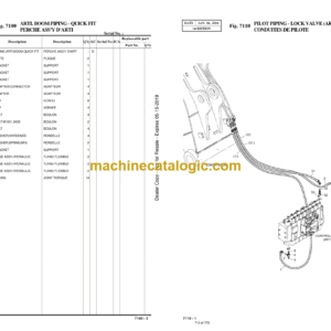 Doosan DX340LC-5 Excavator Parts Manual (Serial Number 1001 and Up)