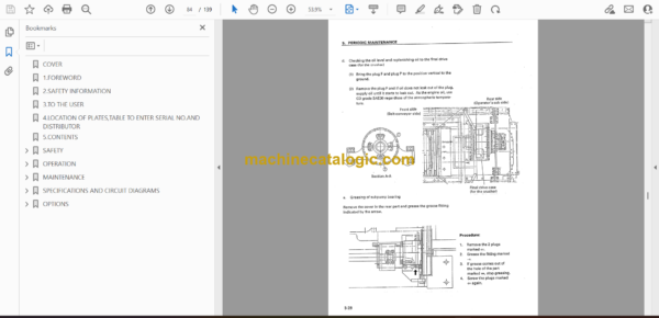 Komatsu BR200S-1 Mobile Waste Recyler Operation and Maintenance Manual (SEAM004300) - Image 4