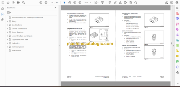 Doosan Daewoo Mega 250-V Wheel Loader Shop Manual (Serial Number 3001 and Up) - Image 2