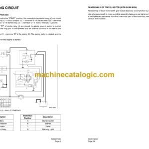 Doosan Solar 015 Plus Excavator Shop Manual (Serial Number 1001 and Up)