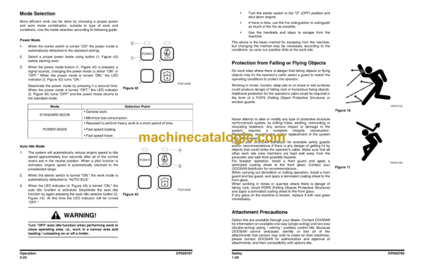 Doosan DX225LCA Excavator Operation and Maintenance Manual (Serial Number 5167 and Up) - Image 4