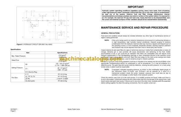 Doosan Daewoo Mega 250-V Wheel Loader Shop Manual (Serial Number 3001 and Up) - Image 3