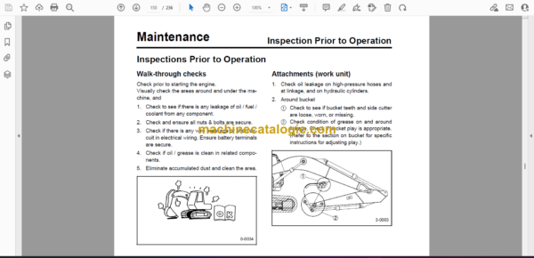 Sumitomo SH460HD-5, SH480LHD-5, SH500LHD-5 Hydraulic Excavator Operators Manual (WDL4605-1T) - Image 2