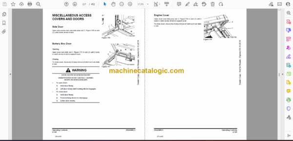 Doosan DX225MH-5 Excavator Operation and Maintenance Manual (Serial Number 1001 and Up) - Image 2