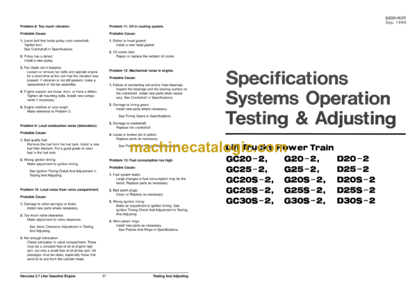 Doosan DX225LL Hydraulic Excavator Shop Manual (Serial Number 5018 and Up) - Image 2