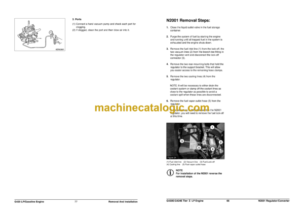 Daewoo G20P-5, G25P-5, G30P-5, G33P-5, G35C-5 GC20P-5, GC25P-5, GC30P-5, GC33P-5 Service Manual - Image 3