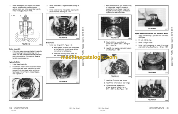 Doosan Solar 130-3 Excavator Shop Manual (Serial Number 0022 and Up) - Image 3