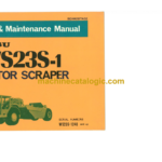 Komatsu WS23S-1 Motor Scraper Operation and Maintenance Manual (SEAM287A02)
