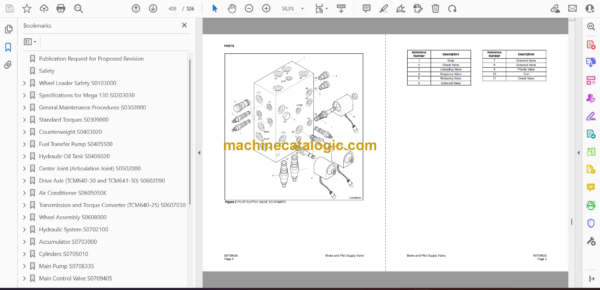 Doosan Mega 130 Wheel Loader Shop Manual (Serial Number 0001 thru 1002) - Image 4