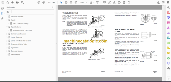 Doosan DX225NLC Hydraulic Excavator Shop Manual (Serial Number 5001 and Up) - Image 2