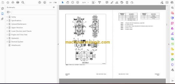 Doosan Mega 200-V Wheel Loader Shop Manual (Serial Number 1001 and Up Tier I & II) - Image 2