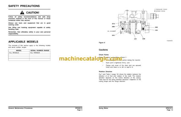 Doosan DX225NLC Hydraulic Excavator Shop Manual (Serial Number 5001 and Up) - Image 3