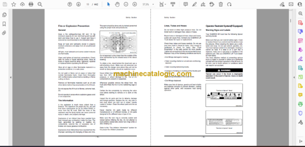 Daewoo B20S-3, B25S-3, B30S-3 Forklift Service Manual - Image 2