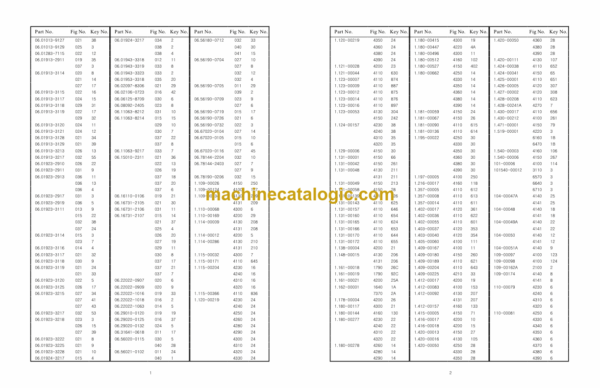 Doosan DX225LC Excavator Parts Manual (Serial Number 5433 and UP) - Image 2