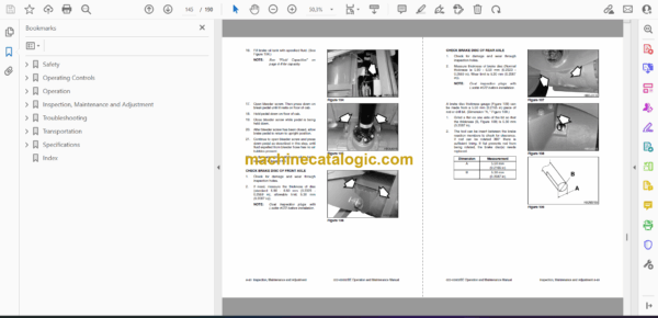 Daewoo Mega 130, Mega 160 Wheel Loader Operation and Maintenance Manual (Mega 130 SN 0000 thru 1002 Mega 160 SN 0000 thru 1020) - Image 2