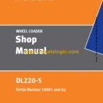Doosan DL220-5 Wheel Loader Shop Manual (Serial Number 10001 and Up)