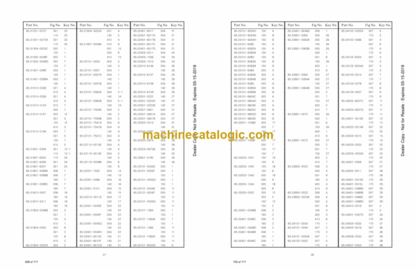 Doosan Solar 420LC-V Excavator Parts Manual (Serial Number 1001 and Up) - Image 2