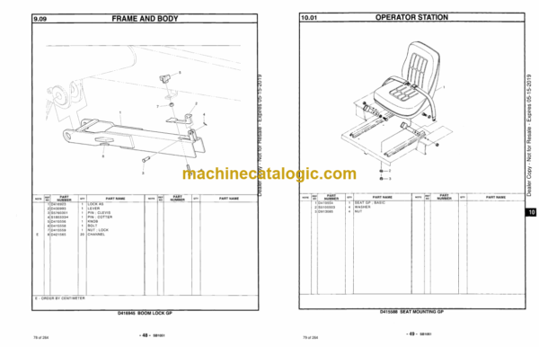 Doosan 450 Series Skid Steer Loader Parts Manual (Serial Number EM0AL-00001 and Up EM0AP-00001 and Up) - Image 2