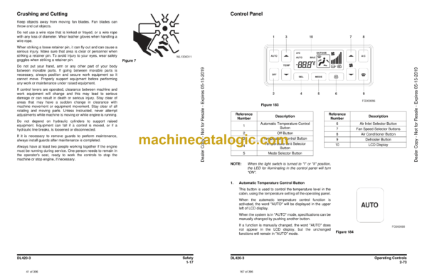 Doosan DL420-3 Wheel Loader Operation and Maintenance Manual (Serial Number 10001 and Up) - Image 3
