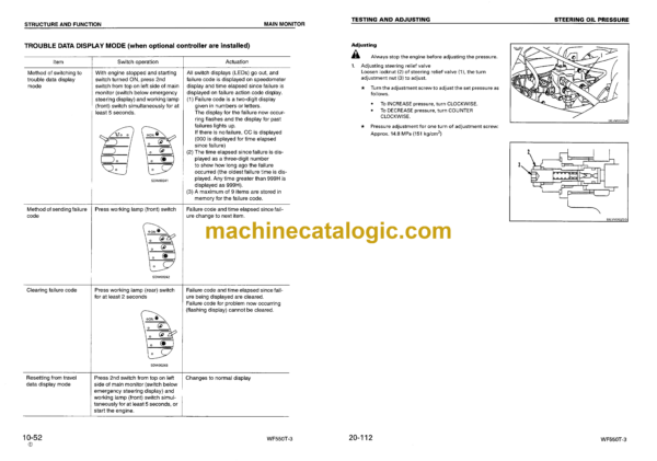 Komatsu WF550T-3 Trash Compactor Shop Manual (SEBM019501) - Image 4