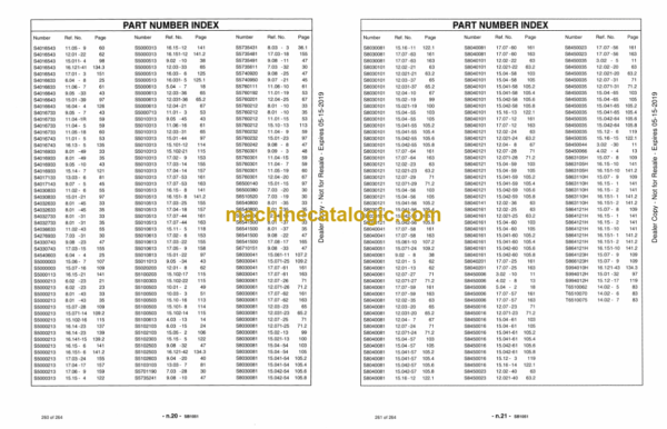 Doosan 450 Series Skid Steer Loader Parts Manual (Serial Number EM0AL-00001 and Up EM0AP-00001 and Up) - Image 3